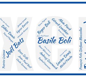 Affiche AJ Auxerre - Années 80 - v2