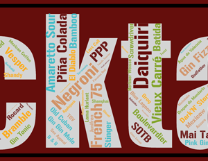 Affiche Cocktails - v2