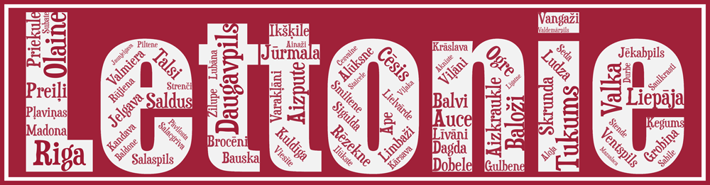 Affiche Lettonie -v1