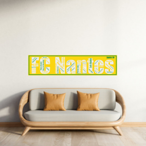 Affiche FC Nantes - Années 80