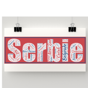 Affiche Serbie