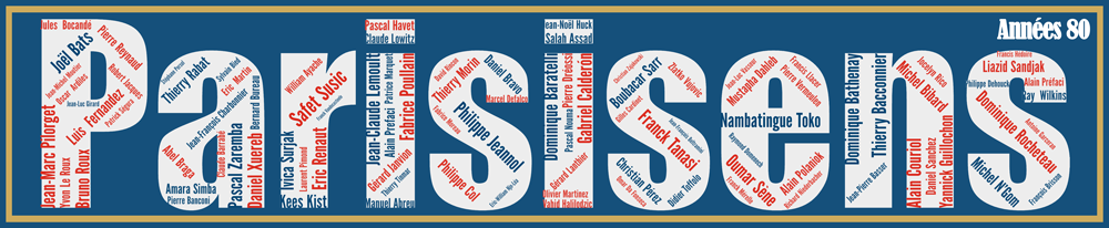 Affiche Paris Saint-Germain - Parisiens - Années 80 - v1