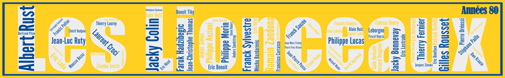 Affiche FC Sochaux - Les Lionceaux - Années 80 - v1