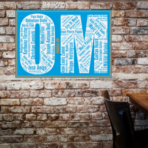 Affiche Olympique Marseille - OM -Années 80