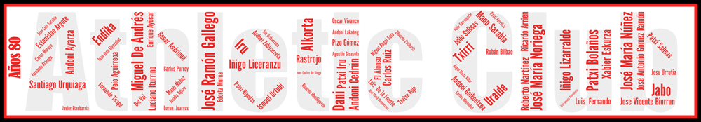 Affiche Athletic Club - Années 80 - v2