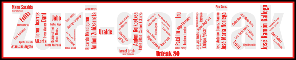 Affiche Athletic Club - Zuri-Gorriak - Années 80 - v2