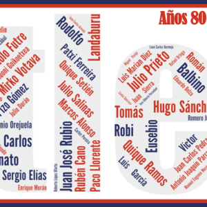 Affiche Atlético Madrid - Atleti - Années 80 - v3