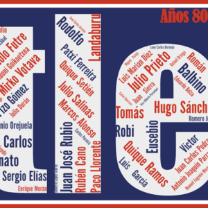 Affiche Atlético Madrid - Atleti - Années 80 - v2