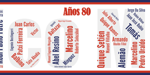 Affiche Atlético Madrid - Années 80 - v3