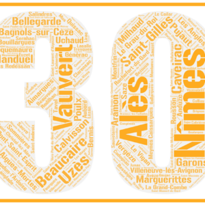 Affiche du département du Gard- 30 - v2