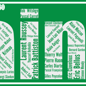 Affiche AS Saint-Etienne - Sainté - Années 80 - v1