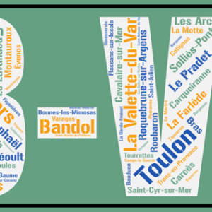 Affiche département Var +83 - v3