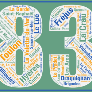 Affiche département Var - 83- v3