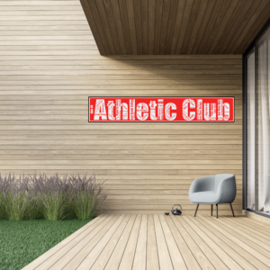 Affiche Athletic Club - Années 80