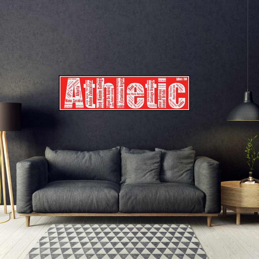 Affiche Athletic Club - Athletic - Années 80
