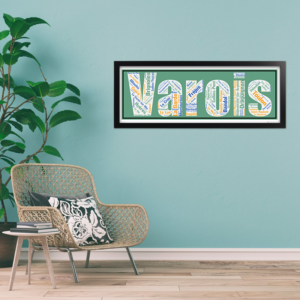 Affiche département Var - Varois - v3