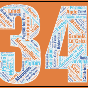 Affiche du département de l'Hérault - 34 - v3