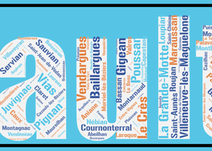 Affiche du département de l'Hérault - Héraultais - v1