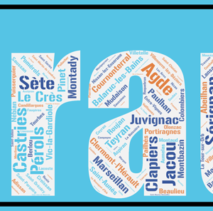 Affiche du département de l'Hérault - v1