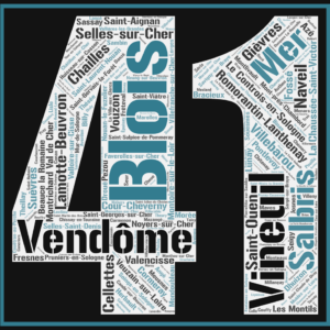 Affiche Département du Loir-et-Cher - 41 -v2