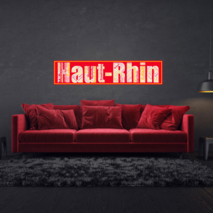 Affiche département Haut-Rhin