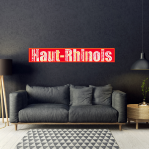Affiche département Haut-Rhin - Haut-Rhinois
