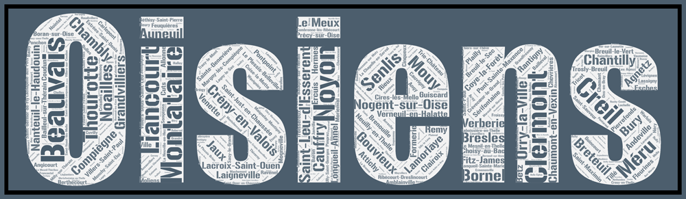 Affiche département Oise - Oisiens - v1