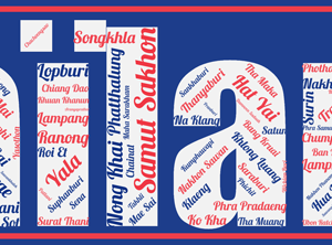 Affiche Thaïlande - v1