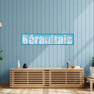 Affiche département Hérault - Héraultais