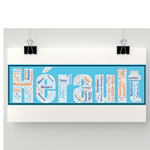 Affiche département Hérault