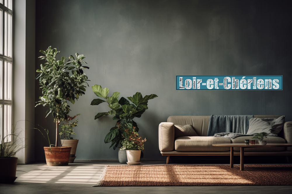 Affiche Département Loir-et-Cher - Loir-et-Chériens
