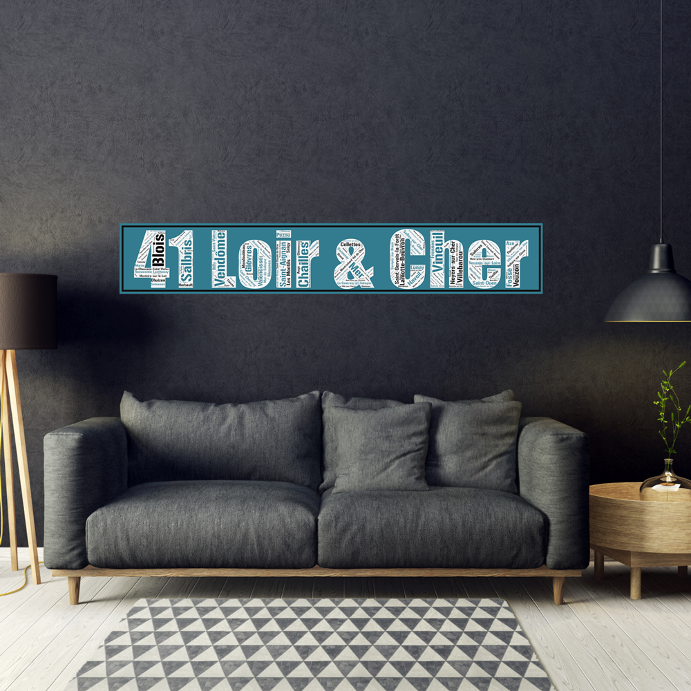 Affiche Département Loir-et-Cher +41