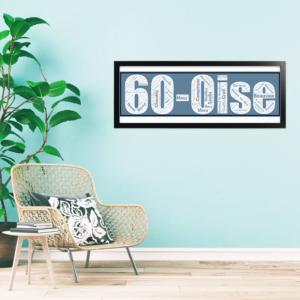Affiche département Oise +60