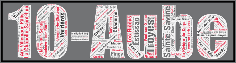 Affiche département Aube +10 – Image 3