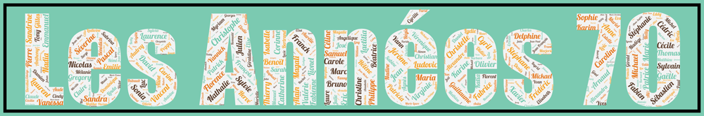 Affiche Prénoms Décennie 1970 - Les Années 70 – Image 3