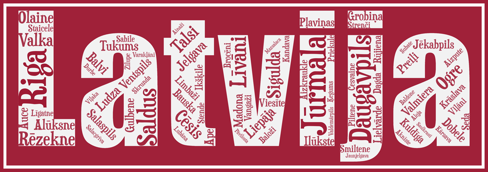 Affiche Lettonie - Latvija – Image 3