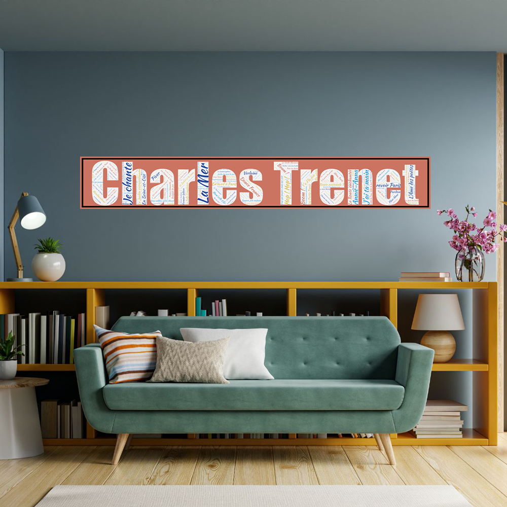 Affiche Charles Trenet