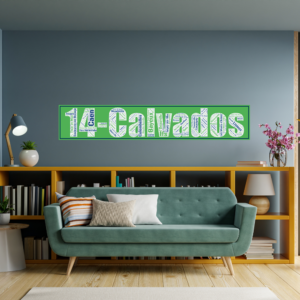 Affiche département Calvados +14