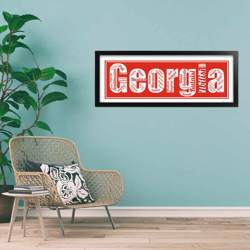 Affiche Géorgie - Georgia