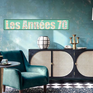 Affiche Prénoms Décennie 1970 - Les Années 70