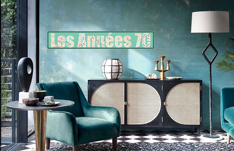 Affiche Prénoms Décennie 1970 - Les Années 70