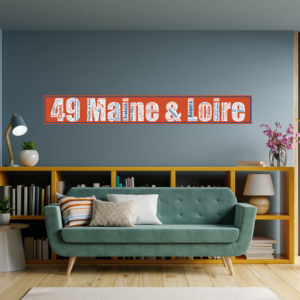 Affiche département Maine-et-Loire +49