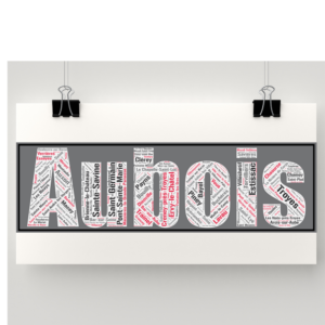 Affiche département Aube - Aubois