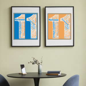 Affiche département Aude - 11