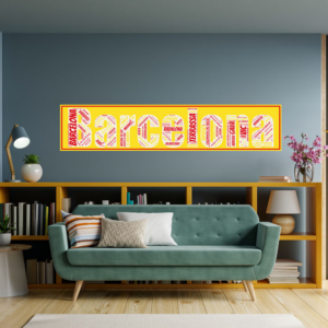 Affiche Barcelone - Barcelona