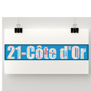 Affiche département Côte d'or +21