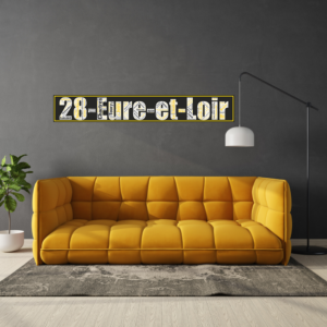 Affiche département Eure-et-Loir +28