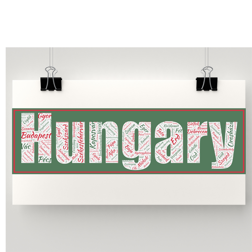Affiche Hongrie - Hungary