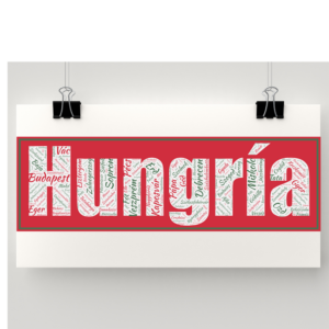 Affiche Hongrie - Hungría