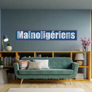 Affiche département Maine-et-Loire - Mainoligériens